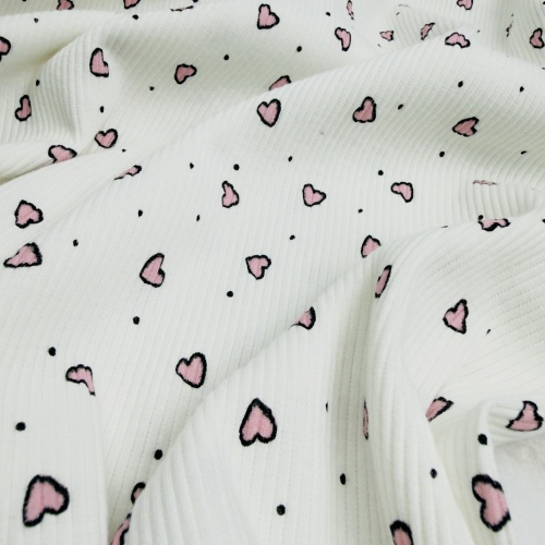 Розовое сердце